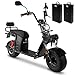 Rolektro E-Cruiser 45 km/h Elektromoped - 100 km E-Chopper Moped mit 2 Lithium-Akkus - 1500W E-Moped mit Straßenzulassung für 2 Personen