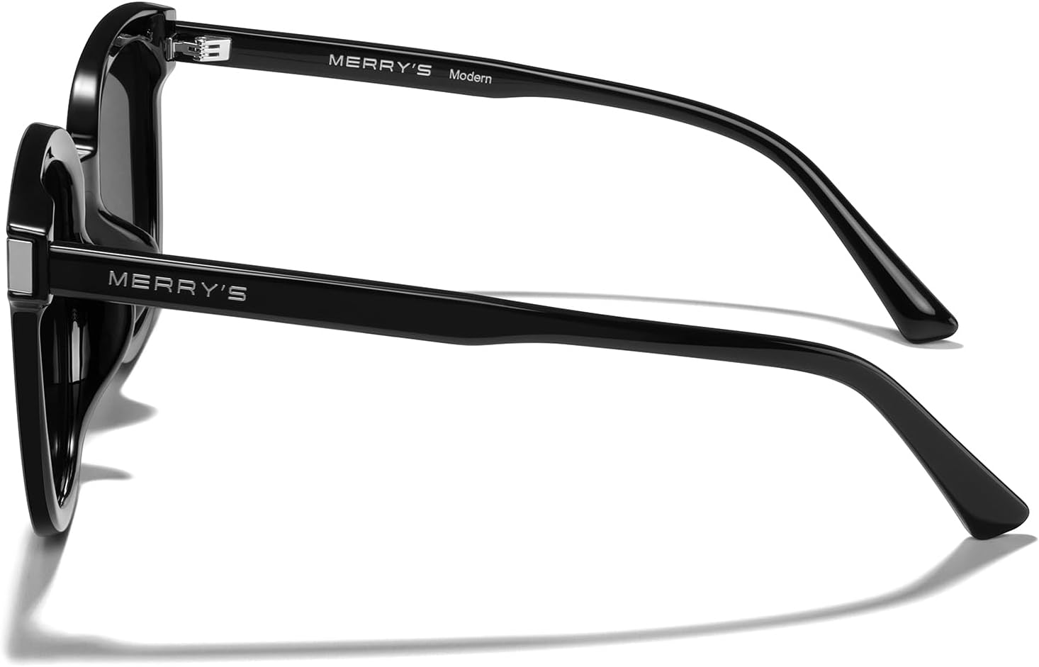 MERRY'S Modern Oversized Square Acetate Sunglasses for Women and Men UV400 Polarized Sunglasses S6196 - Image 3