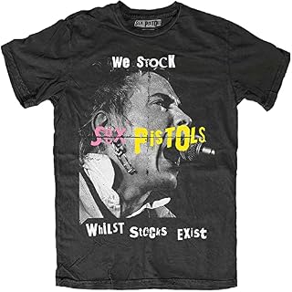 The Sex Pistols We Stock Officiel T-Shirt Hommes Unisexe - Les Beatles, Paul McCartney, John Lennon, RIngo Starr, George Harrison