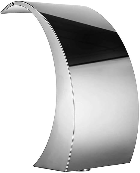 Image Stainless Steel Waterfall Fountain Pool Fountain for In Ground Pools Garden Outdoor Pond Water Ponds Image Stainless Steel Waterfall Fountain Pool Fountain for In Ground Pools Garden Outdoor Pond Water Ponds