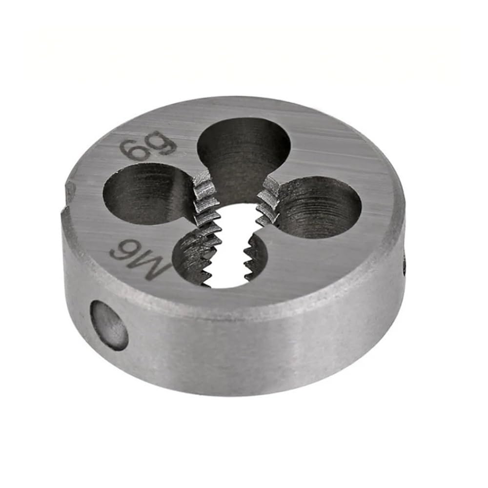 Nakrętka ręczna 1-5 szt. stalowych matryc do gwintów M1.2~M20, metrycznych, metalowych narzędzi do gwintów(5pcs,M14x2)