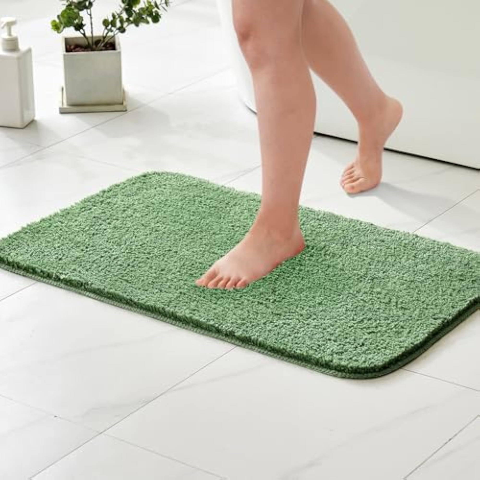 Non-Slip Bathroom Mats, Absorbent Rug, Small
