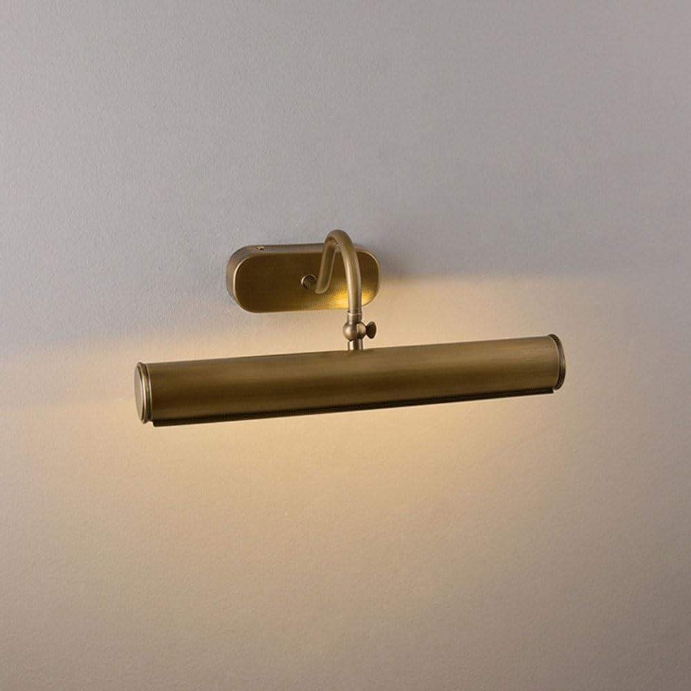 Kinkiet Retro antyczny brąz łazienka lampa toaletka korytarz przedpokój galeria obraz olejny dekoracja domu Lampa ścienna do łazienki