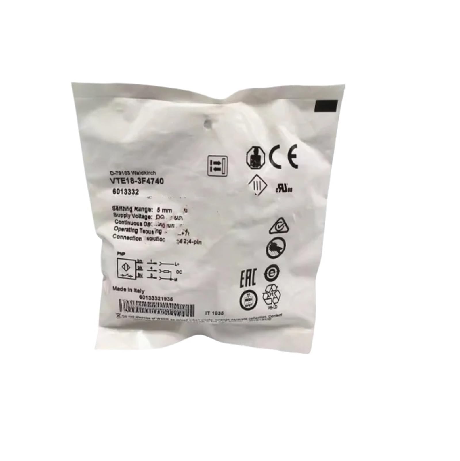 OSHZIKJII Photoelectric switch 6013332 VTE18-3F4740
