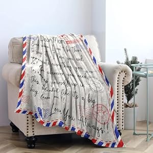 Gifts for Mom, Mom Blanket, Mom Birthday Gifts from Daughter Son, Super Soft Flannel Blankets for Christmas Anniversary Valentines Day 60"x50" Gifts for Mom Mom Blanket Mom Birthday Gifts from Daughter Son Super Soft Flannel Blankets for Christmas Anniversary Valentines Day 60×50