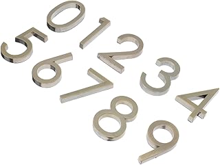 Self Adhesive House Door Numbers 10pcs Digital House Number Antique House Numbers Address Number Office Number Sign Office Stickers Street Address Numbers Stickers