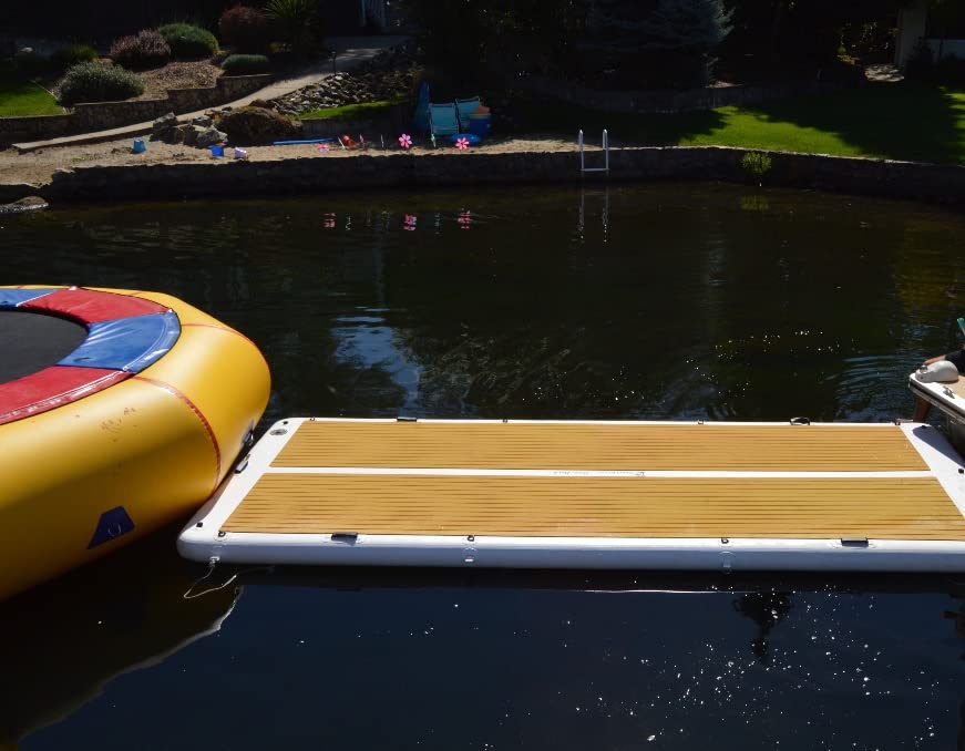 $78/mo - Finance Island Hopper Patio Dock 15 Foot Inflatable Swimming ...