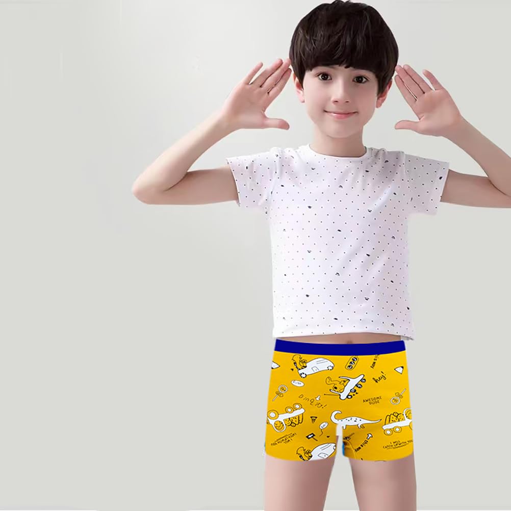 Ragazzi Boxer Shorts Bambino Biancheria Intima Cotone, 1-13 Anni, Confezione 12