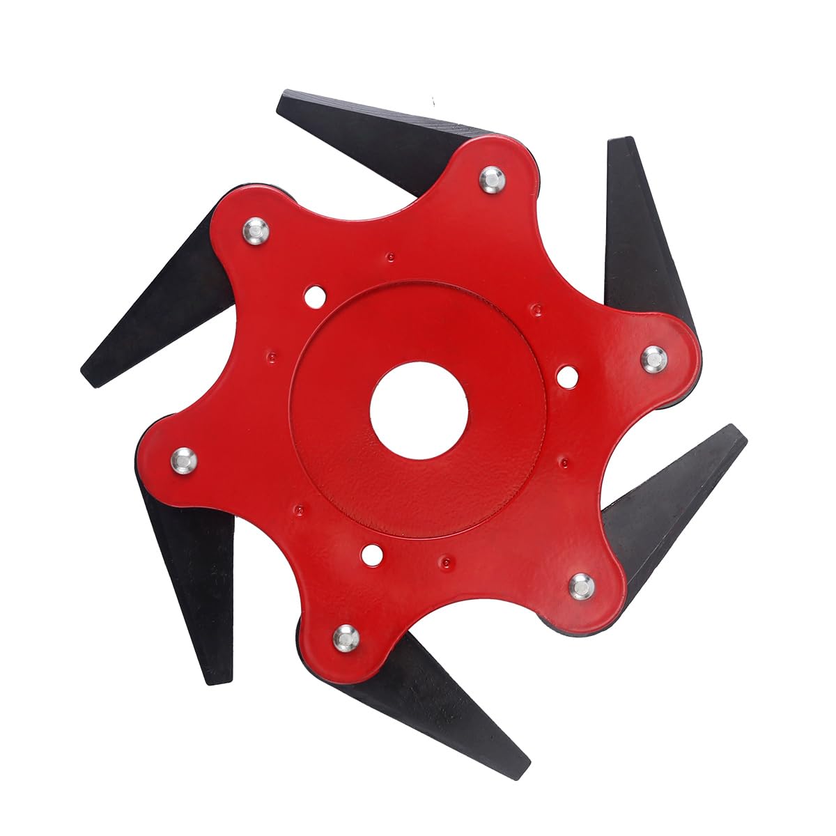 Universal 6 Steel Razor Trimmer Head,Mower Head Replacement, Weed Wacker Attachments for Garden, Yard, Lawn