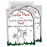 Zombie Plant Seed Packets β Grow a Live Sensitive Plant That Plays Dead When Touched! Indoor Plant Seeds & Educational STEM Activity | House Plant Seeds | Unique Garden Seeds β 2 Pack