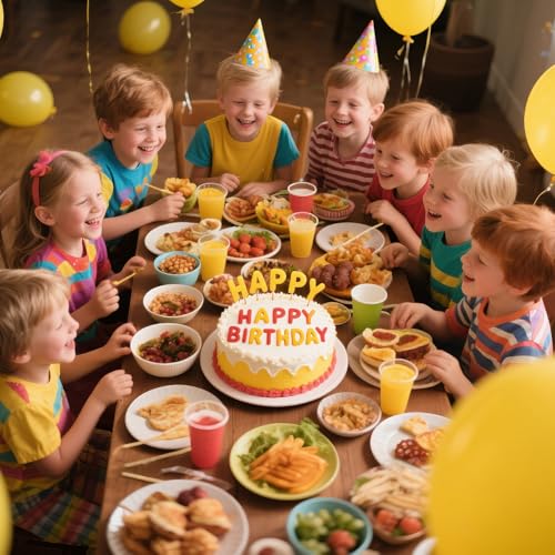 Image of Yellow Balloon 12 inch 100 Pack Latex Party Balloons Round Helium Yellow Balloons for Birthday Sunflower Party Decorations
