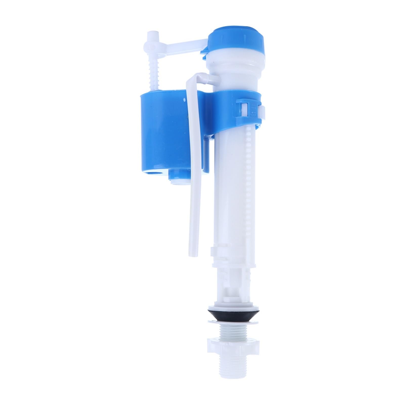 Dqzrtueca White-Blue Toilet Tank Flush Inlet Adjustable Replacement Float Ball Cistern