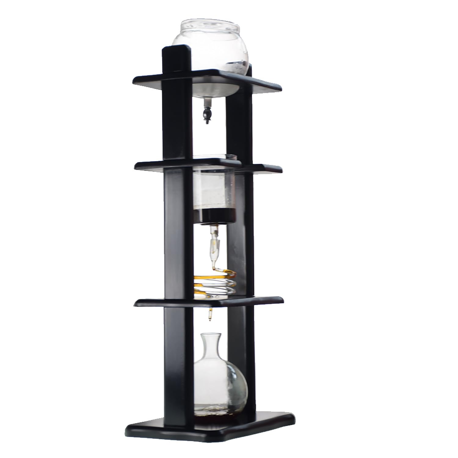 Cold Brew Tower 1000 ml Eiskaffeemaschine, verstellbarer Tropfer, manuelles Brühen für Zuhause und Büro
