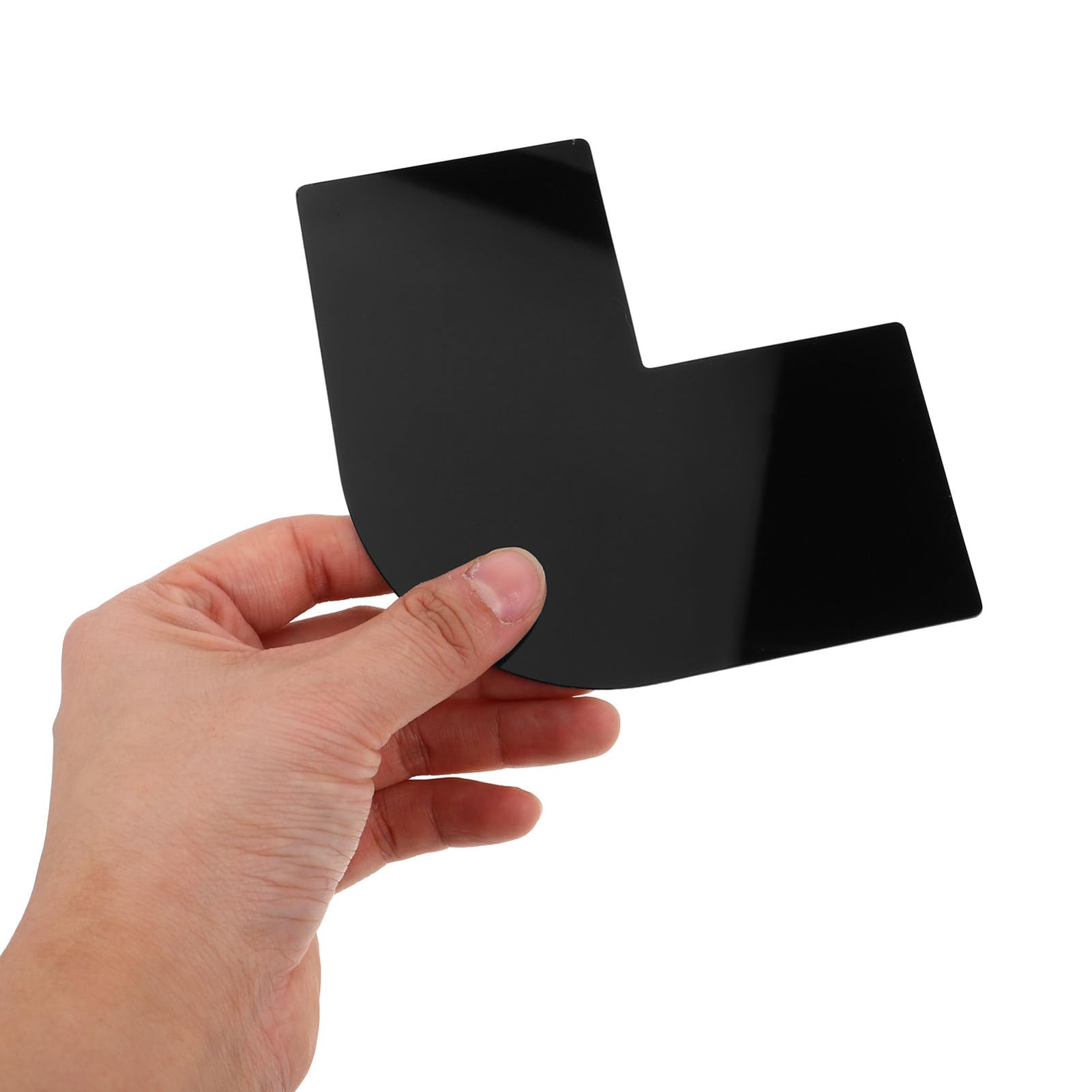 Garneck 3pcs Beard Styling Ruler Hairline Tool for Barbers Beard Template Shaping Tool Barber Enhancement Card Liner Card