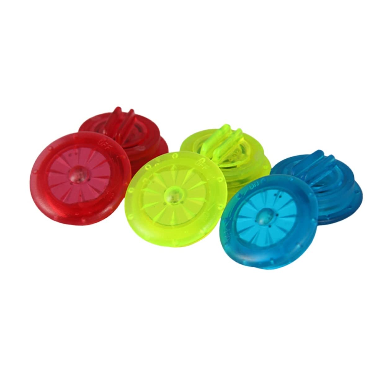 Toddmomy 6Pcs Mini Bike Wheel Lights LED Spoke Decoration for Night Cycling Flashing Safety Lamps with Hour Battery Life Easy to Install