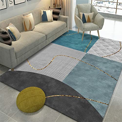 Alfombrilla absorbente simple multicolor de 130x190cm para proteger el suelo del cuarto 2