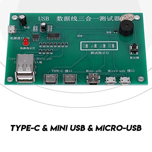 Annadue 3-in-1 Tester, USB Cable Triad Tester, with Advanced Chip, Buzzer and Indicator Light, Test Various Cable Problems - Image 4