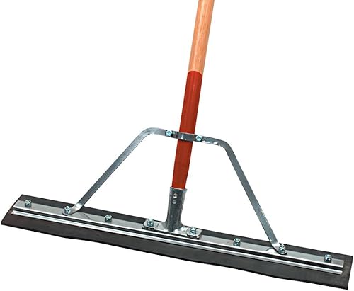 Harper - Escobilla de goma recta de doble filo, 24 pulgadas de ancho