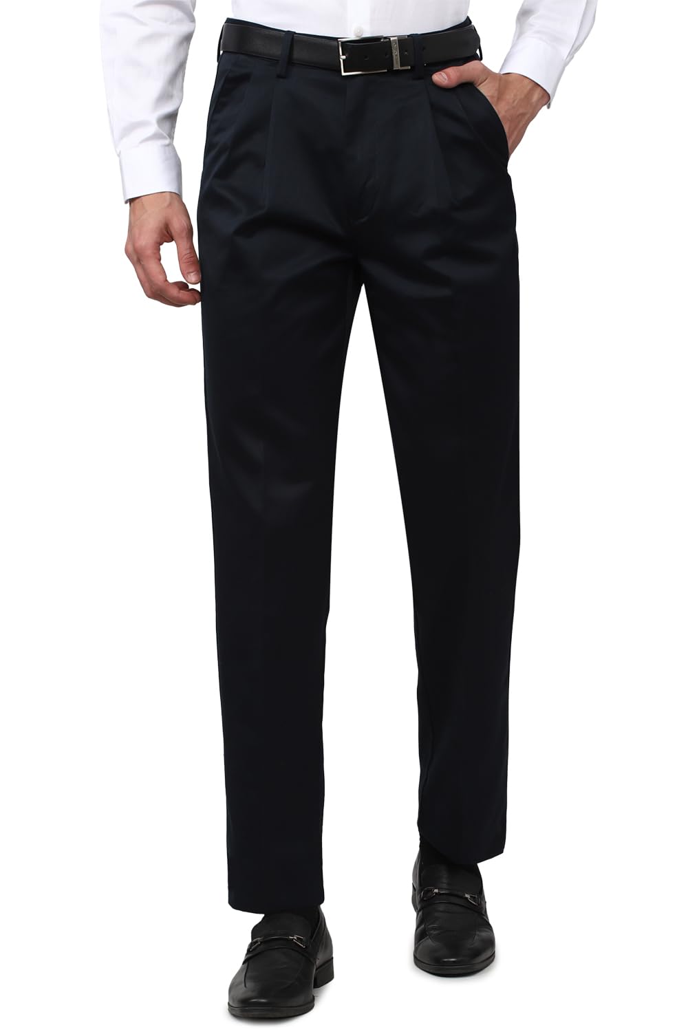 peter england Men Regular Fit Pants-picture-29