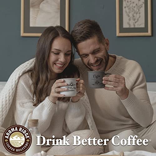 Café descafeinado con sabor a menta, en grano, medio tostado miniatura 5
