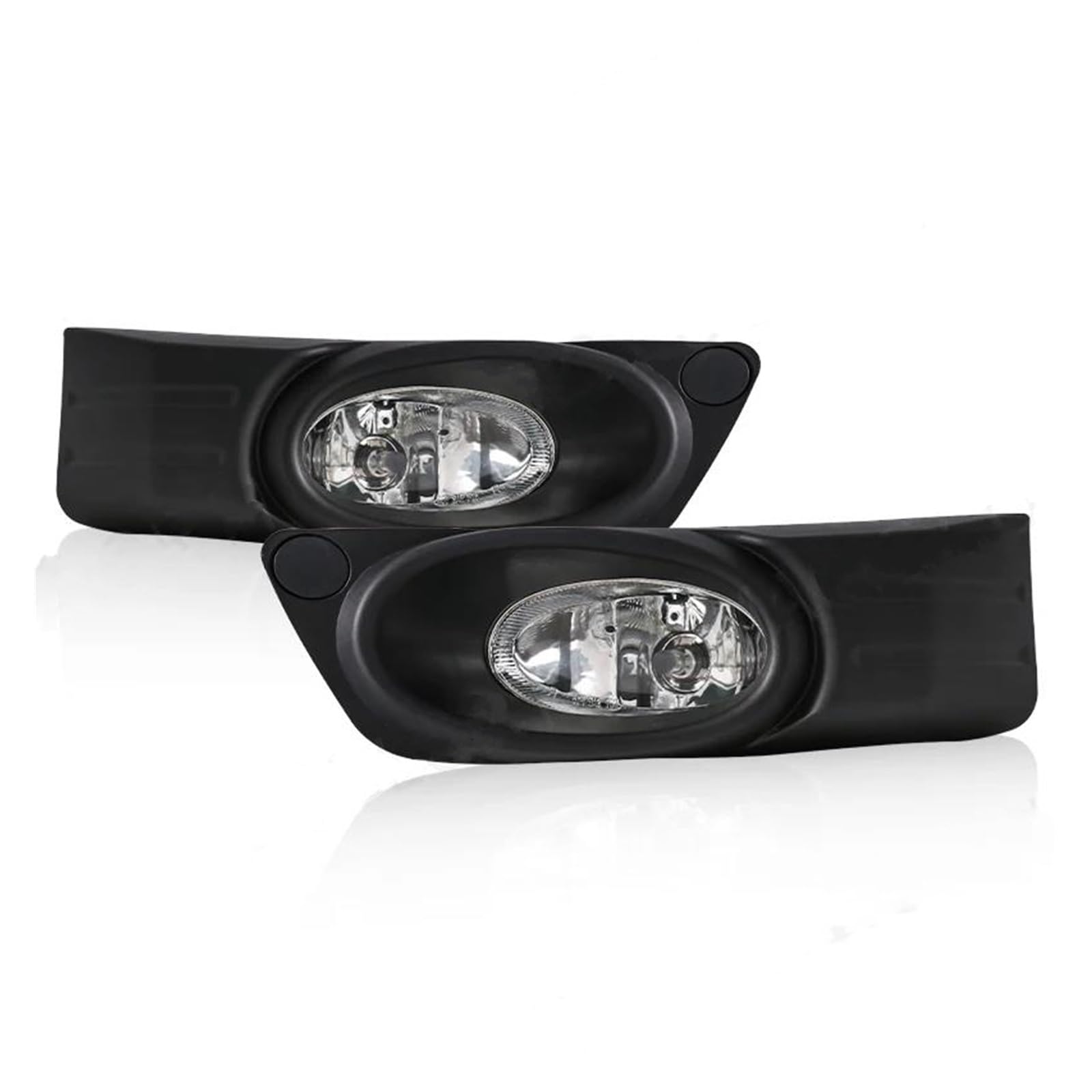 Para Fit Para Jazz Para Shuttle 2011-2016 Faros Antiniebla Halógenos Para Parachoques Delantero De Coche Luces Diurnas LED DRL Faro Antiniebla Trasero Led Impermeable(LED Yellow)