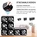 TRIPLE TREE Single Watch Winder for Automatic Watches, Watch Winder in Black Shell with High-Gloss Lacquer, Stackable, Upgraded Soft Adjustable Pillows, Japanese Quiet Motor