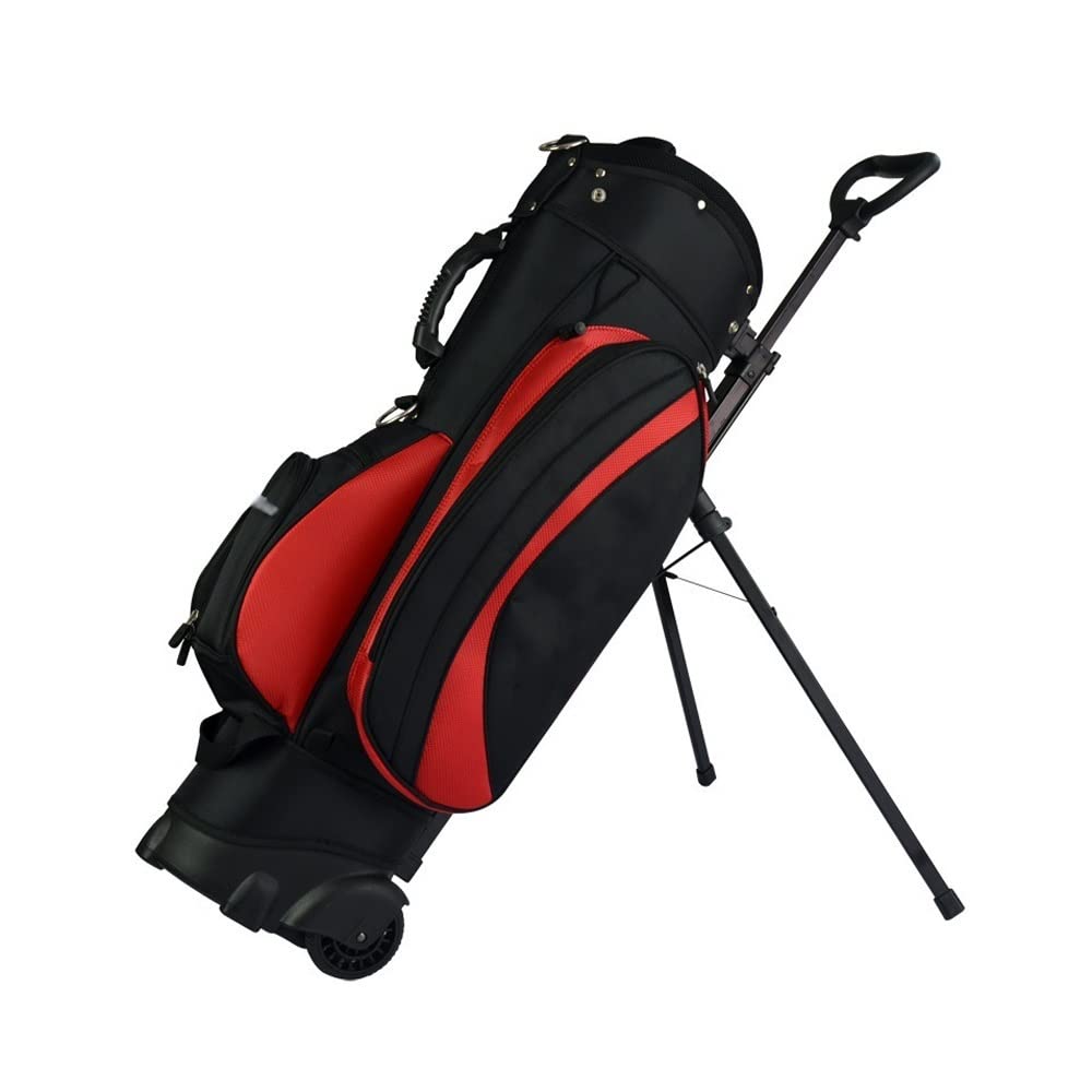 sacca da golf, Sacca da golf, borsa leggera multifunzionale con ruote, facile trasportare e viaggiare
