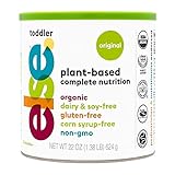 Else Plant-Based Complete Nutrition Formula for Toddlers, 22 Oz., Dairy-Free, Soy-Free, Corn-Syrup Free, Gluten-Free, Non-GMO, Natural Ingredients, Vitamins and Minerals for 12 mo.+, Vegan, Organic