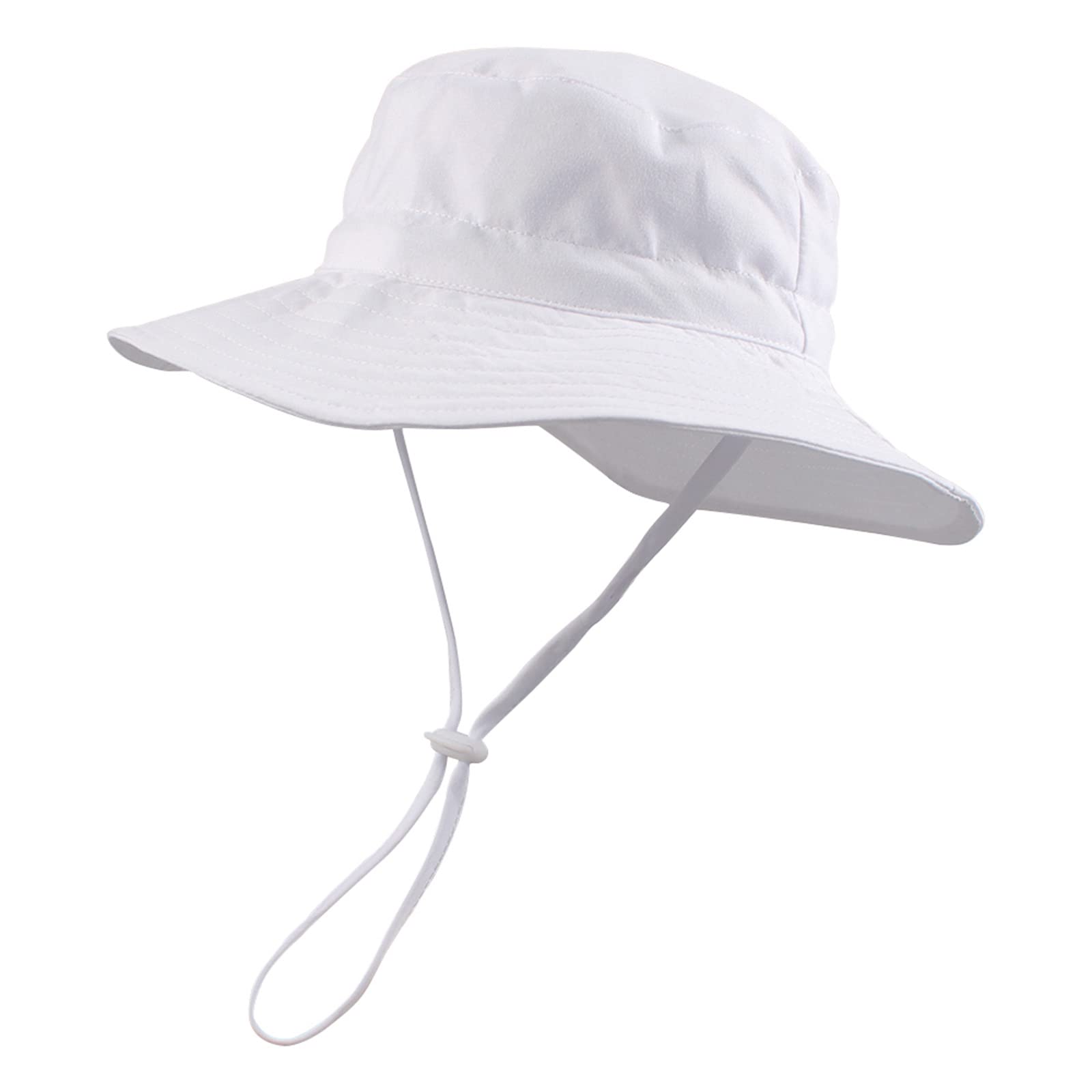 Peecabe Cappello da sole estivo per bambini e bambine, UPF 50+, a tesa larga, regolabile, da 0 a 8 anni