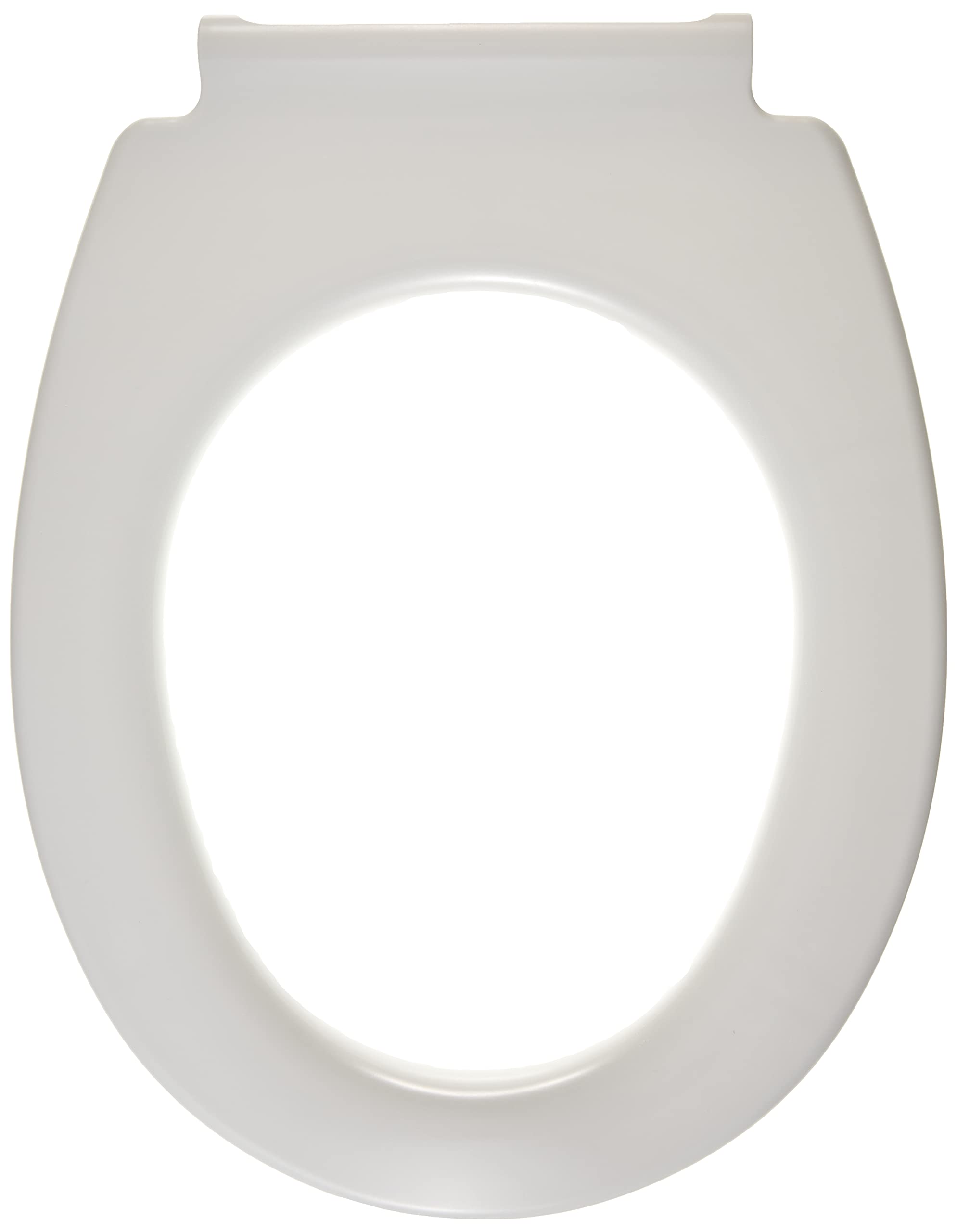 VitrA Milton - Sedile WC con coperchio, colore: bianco, completo di cerniere in metallo di fissaggio inferiore, dimensioni: 366 x 459 mm