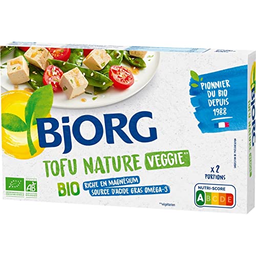 BJORG - Tofu Nature 400G - le Lot De 4