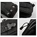 ZhaoCo Taktische Hüfttaschen, Nylon Militär Kompakt MOLLE EDC Tasche Gürteltasche Beutel Taille Taschen für Gadget-Dienstprogramm Handy Camping Wandern und Reisen - Schwarz