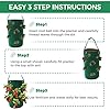 Betereap Hanging Strawberry Grow Bag with 12 Holes, 2-Pack Widen Planting Holes 400G Heavy Duty Easy Installation Durable Vertical Strawberry Planter for Balcony, Garden or Patio #2