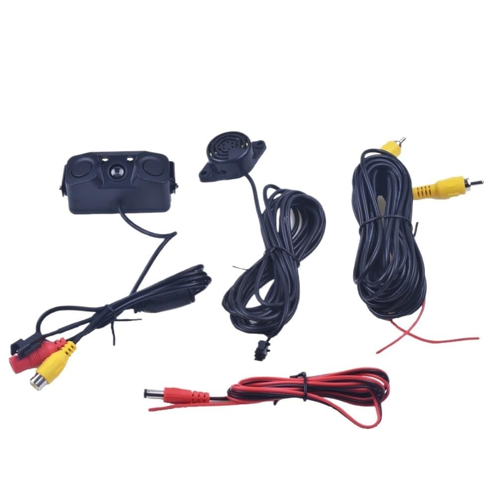 Capteur Radar recul Capteur de stationnement vidéo 3 en 1, caméra
