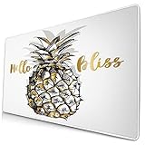 Erweiterte große Größe-29.5 x 15.8 x 0.12Zoll (750mm x 400mm x 3mm).Größere Größe Gaming-Maus-Pad, große räumliche Bewegung auf dem Desktop. Erweiterte Version ist für alle größten Gaming-Tastaturen geeignet.Ultra glatte Oberfläche, verbessern Gaming, Lernen und Aufgabenerlebnis. Umweltfreundlich, kein schädliches Material. Geeignet für Arbeit und Freizeit. Wir hoffen, dass die Qualität und das Aussehen unseres größeren Mauspads Ihre Familie und Freunde bewegen können.