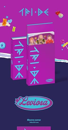 DREAMUS TRI.BE LEVIOSA 3er álbum individual CD+póster+póster plegable en el paquete+libro de fotos+postal+tarjeta de fotos+calcomanía+seguimiento DREAMUS TRI.BE LEVIOSA 3er álbum individual CD+póster+póster plegable en el paquete+libro de fotos+postal+tarjeta de fotos+calcomanía+seguimiento