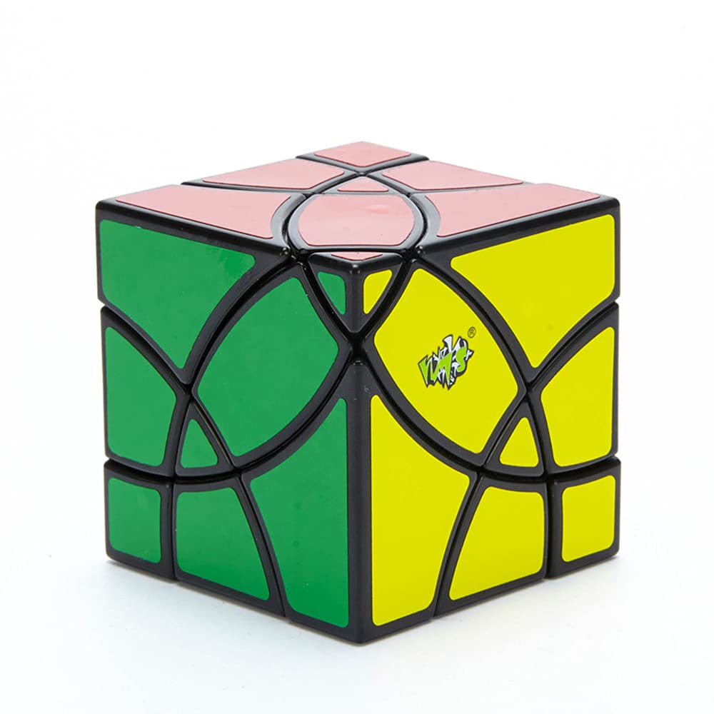 Six-axis Windmill Magic Cube, Six-axis Black Speed Cube Skewb Cube Brain Teaser Puzzle Toys