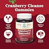 Natural Cranberry Gummies for Women and Men - Extra Strength Delicious Antioxidant Cranberry Chews for Urinary Tract Health - Kidney & Bladder Support with Immune Health - Vegan & Gluten Free - 60 Ct