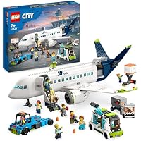 LEGO 60367 City Avión de Pasajeros, Juguete de Construcción de