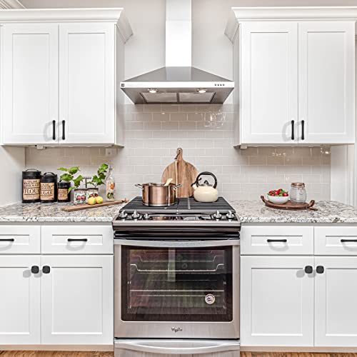 Image of 10 Pack 3 Inch Black Cabinet Pulls Kitchen Cabinet Handles Kitchen Handles for Cabinets Cupboard Handles Black Drawer Pulls Cabinet Hardware