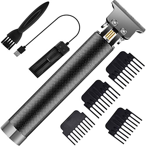 Winnieindustries Hair Clippers For Men, Clippers For Hair Cutting, Cordless Barber Hair Trimmer, Electric T-Blade Grooming Kit For Beard, Head And Face Shave #TOP2