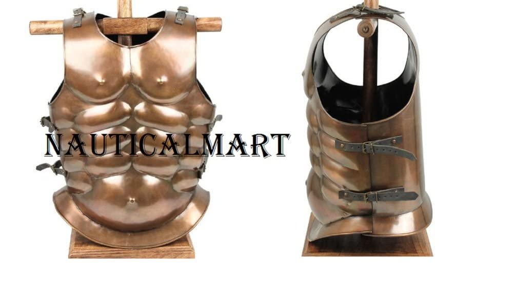 NauticalMart Medieval Roman Greek Muscle Body Armor Cuirass Copper Finish