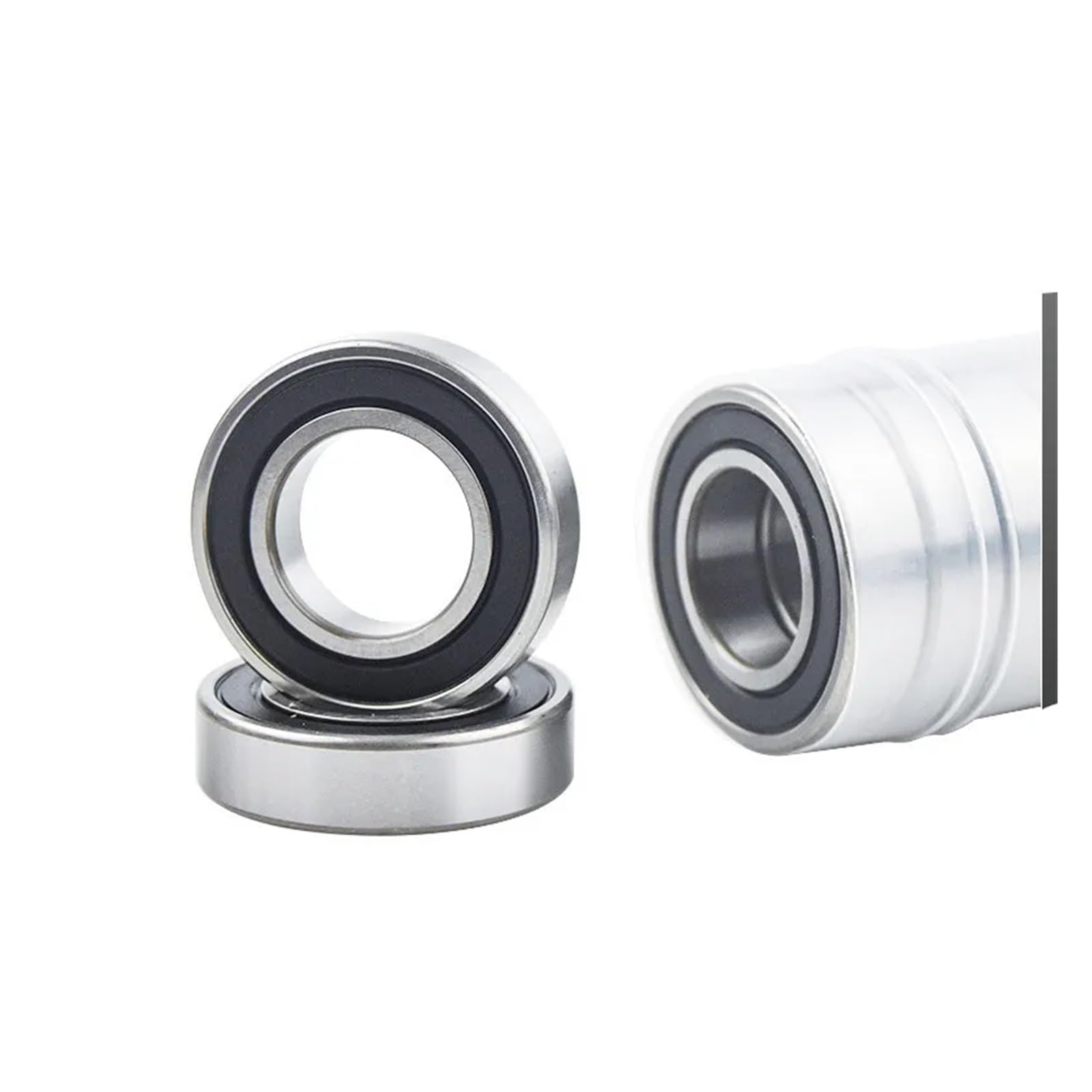 Roulements Roulements à Billes à Gorge métallique ABEC-5 608 6204 6205 6206 6207 6208 ZZ 2RS, 2 pièces, 8 x 22 x 7 mm(RS,6204 20X47X14MM-ABEC 1)
