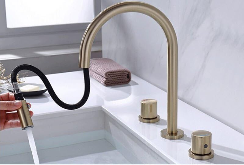 Robinet de lavabo extractible pour simplifier vos rituels de bain - 3