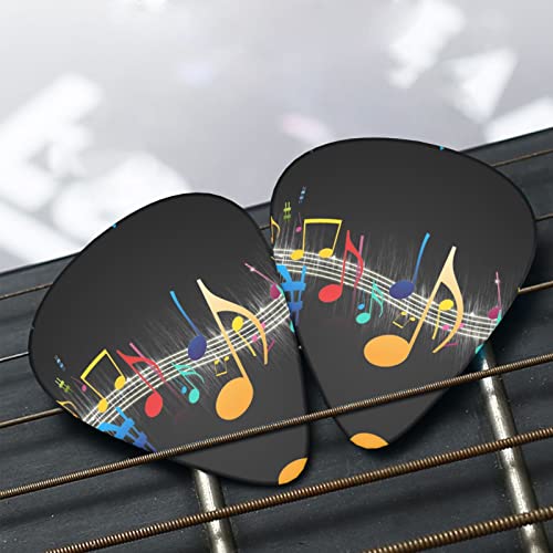 Ensemble de 12 médiators de guitare colorés pour guitare acoustique, guitare électrique, contrebasse, ukulélé - Les Beatles, Paul McCartney, John Lennon, RIngo Starr, George Harrison Ensemble de 12 médiators de guitare colorés pour guitare acoustique, guitare électrique, contrebasse, ukulélé – Image 8