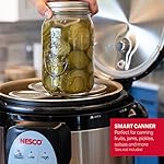 NESCO NPC-9 Smart Electric Pressure Cooker and Canner, 9.5 Quart, Stainless Steel - Image 3