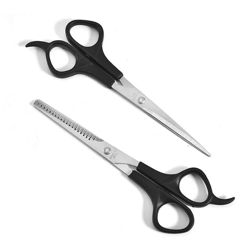 Hair Cutting Scissors Thinning Teeth Shears Set Hairdressing Texturizing Scissor Barber Razor Edge Scissors