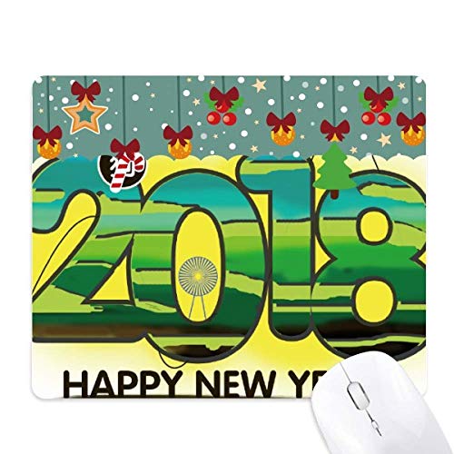 Tapis de souris en caoutchouc Noël idéal pour embellir le bureau en hiver