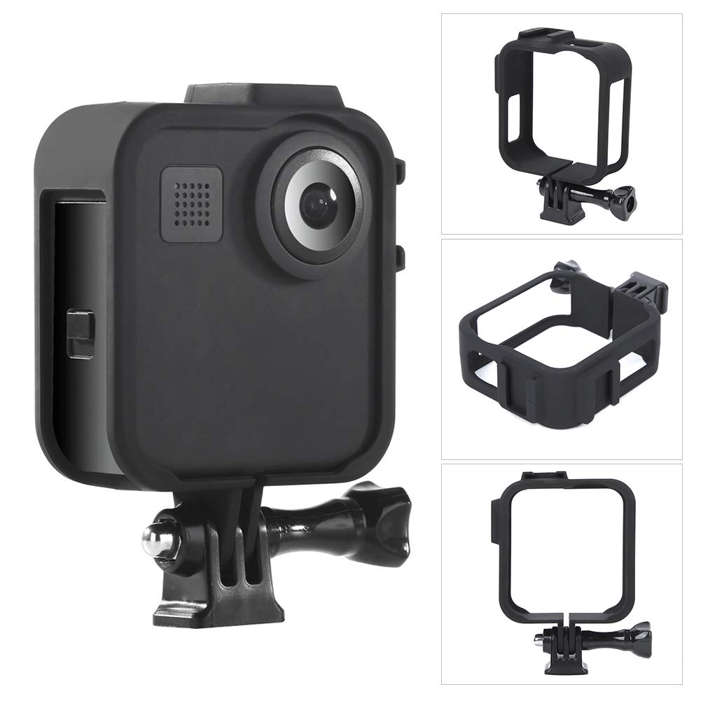 Amazon | ASHA Gopro Max用カメラケージ、マイク用コールドシュー 
