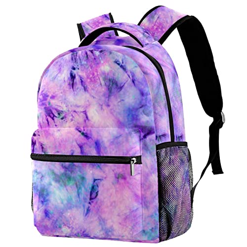 Sac à dos voyage coloré tie-dye idéal pour le campus et les sorties